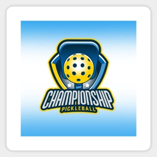 Championship Pickleball Magnet